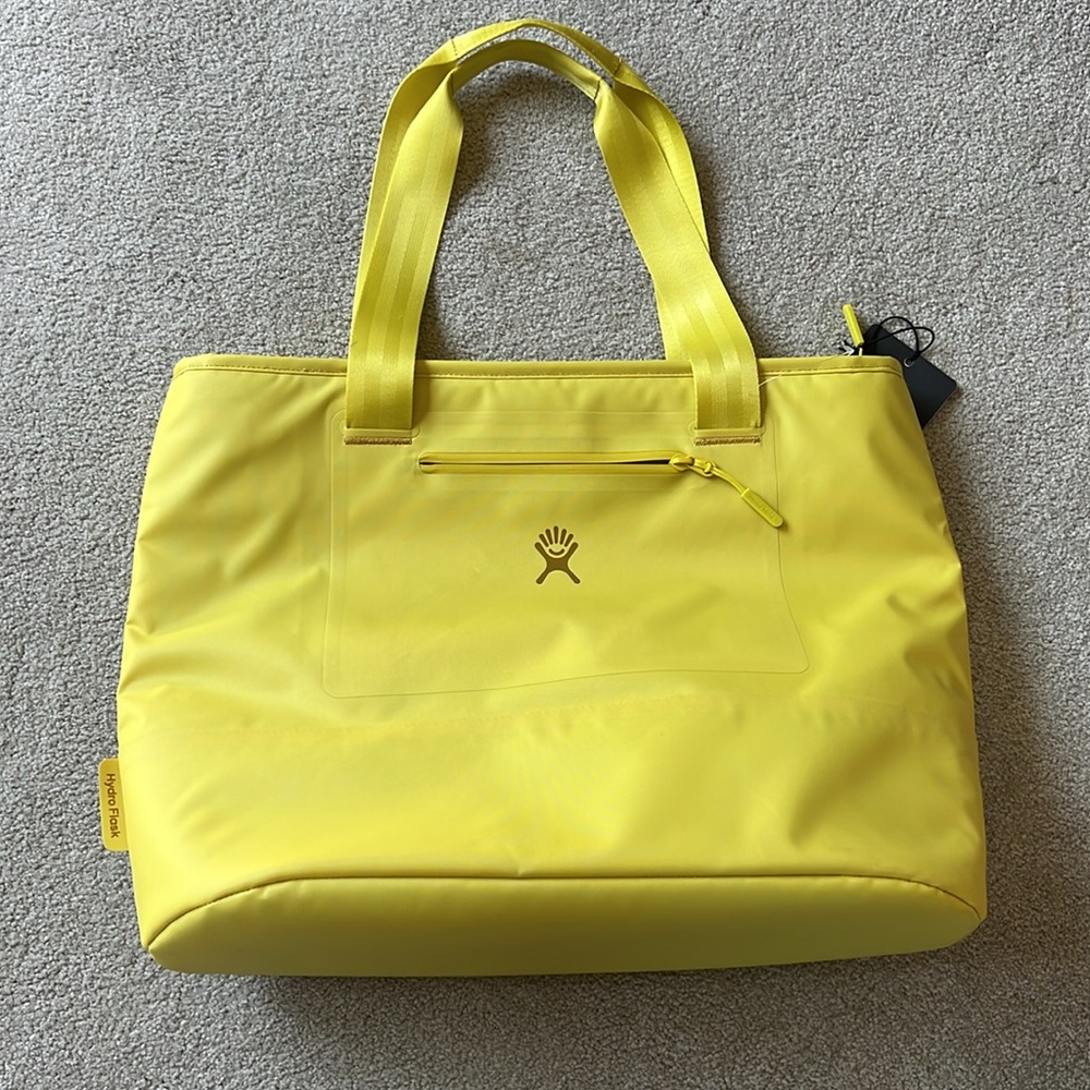 Yellow Hydro Flask Insulated Cooler Tote - Picture 3 of 13